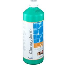 CLOREXYDERM SOLUTION 4% 1LT